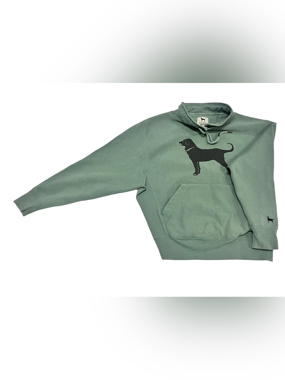The Black Dog Heavyweight Sage Green Sweatshirt Sz XS Martha’s Vineyard Preppy